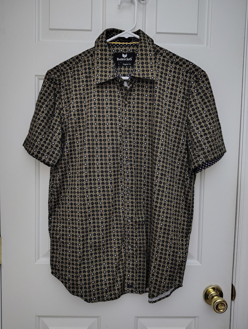 Men's Buttercloth Robert Herjavec vehicle dials button-down Shirt